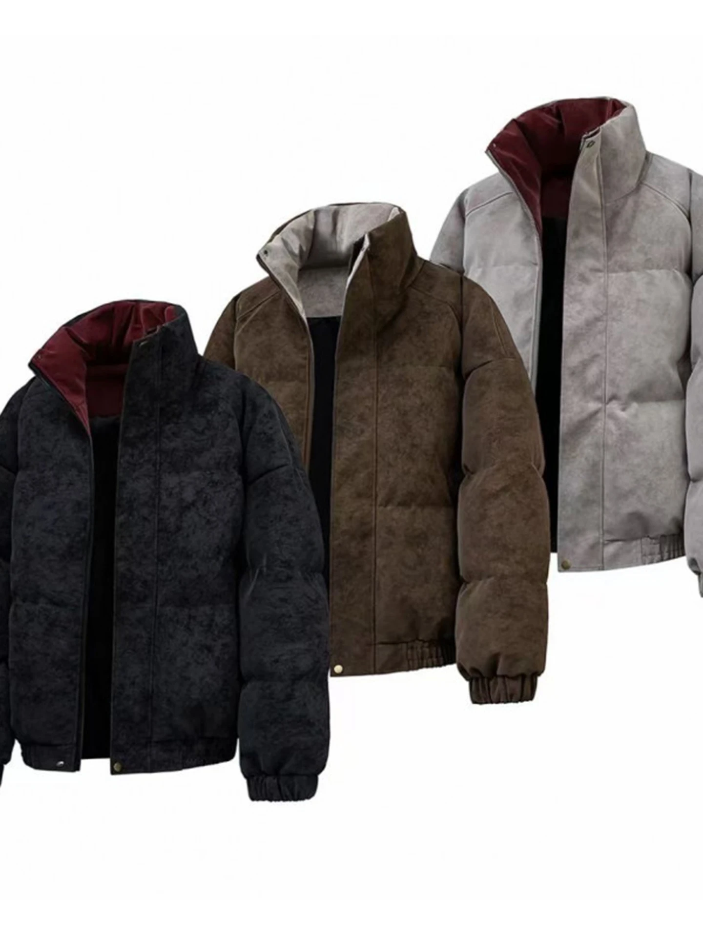 Thiened American Dyed Windproof Stand Collar Cotton Jaet Men's Winter Warmth Protection Cotton Clothes ort Bread Sle
Thiened American Dyed Windproof Stand Collar Cotton Jaet Men's Winter Warmth Protection Cotton Clothes ort Bread Sle