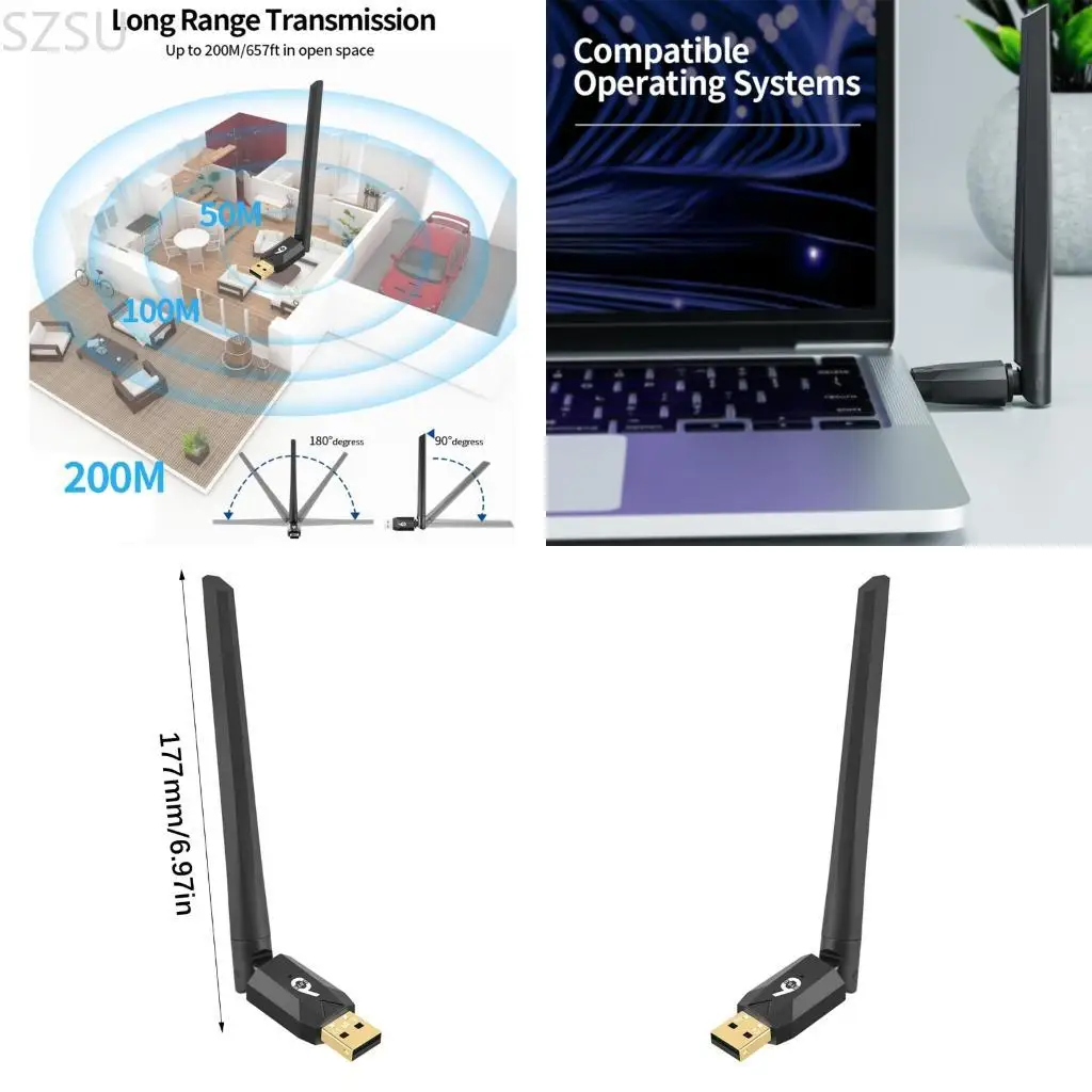 SZSU Small Form Factor Bluetooth-compatible 6.0 USB Adapters for Desktop Computers HassleFree Setups for Sound and Peripherals
SZSU Small Form Factor Bluetooth-compatible 6.0 USB Adapters for Desktop Computers HassleFree Setups for Sound and Peripherals