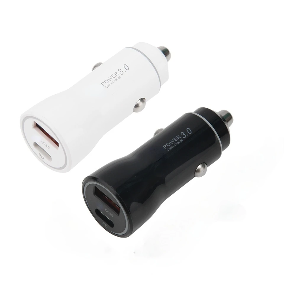 30pcs 36W 2 Port USB PD Car Charger QC 3.0 Quick Charging for iPhone 12 X Samsung Xiaomi Mobile Phone Fast Charge Adapter in Car
30pcs 36W 2 Port USB PD Car Charger QC 3.0 Quick Charging for iPhone 12 X Samsung Xiaomi Mobile Phone Fast Charge Adapter in Car