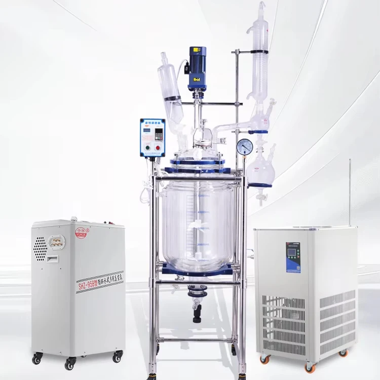 High-Efficiency Advanced Design Double Layer Glass Reactor, Lab Reactor Vessel for Synthesis
High-Efficiency Advanced Design Double Layer Glass Reactor, Lab Reactor Vessel for Synthesis