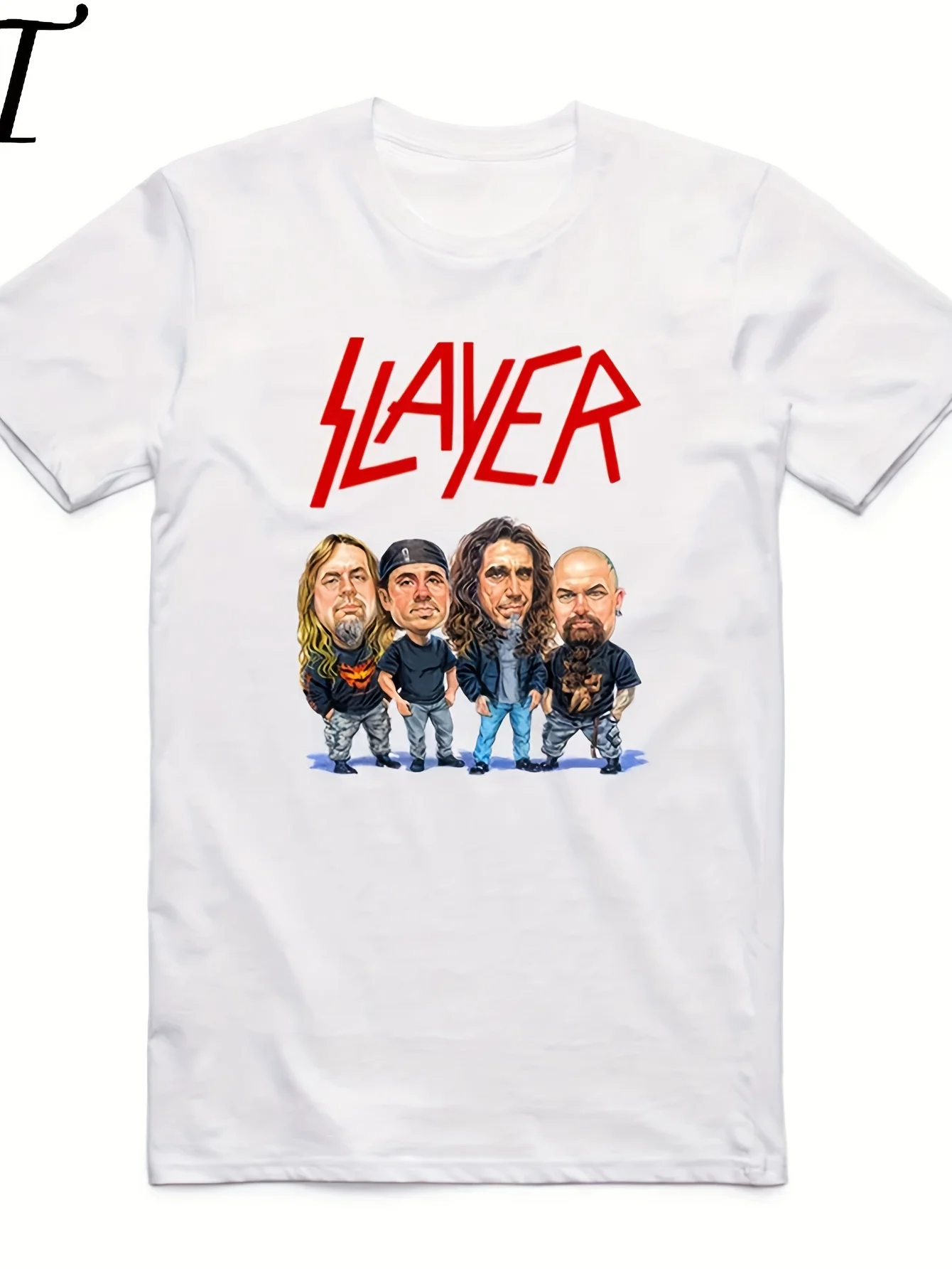 Asian Size Men Printing Slayer Heavy Metal Thrash Rock Band T-shirt Summer O-Neck Short Sleeves Speed Metal Band T-shirt HCP4102
Asian Size Men Printing Slayer Heavy Metal Thrash Rock Band T-shirt Summer O-Neck Short Sleeves Speed Metal Band T-shirt HCP4102