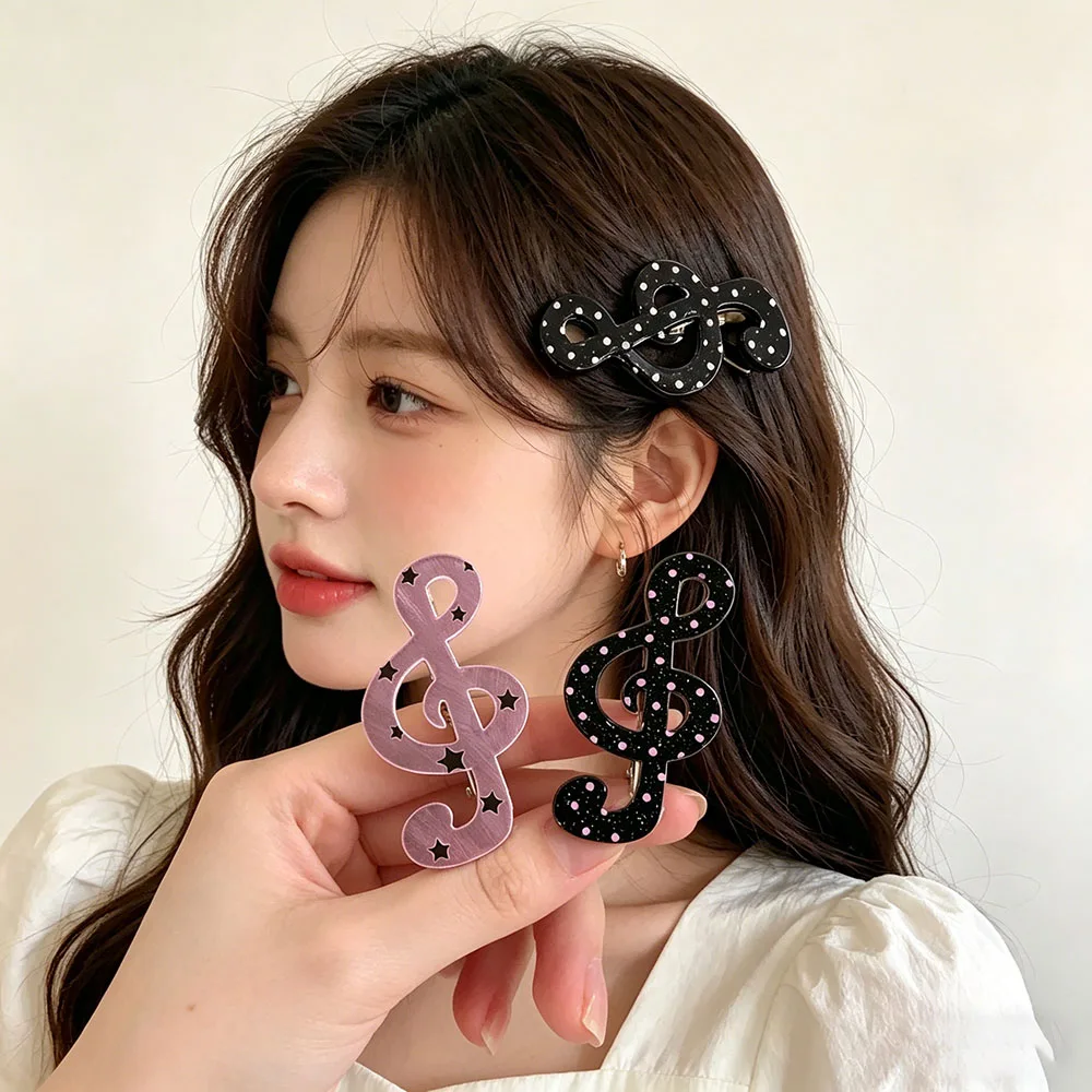 Musical Note Polka Dot Striped Hairpins Korean Fashion Bangs Side Clips Creative Anti Slip Women Hair Clips Hair Accessories
Musical Note Polka Dot Striped Hairpins Korean Fashion Bangs Side Clips Creative Anti Slip Women Hair Clips Hair Accessories