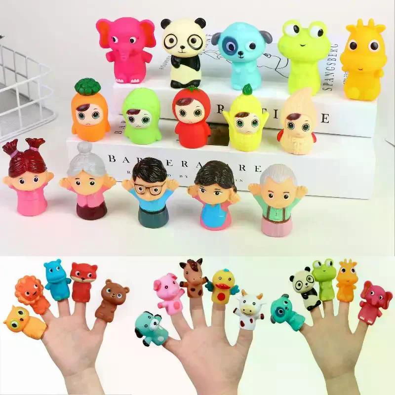 5Pcs Cartoon Finger Puppet Toy Set Kids Soft Animal Dolls Finger Toys For Kids Storytelling Educational Role Play Party Favors
5Pcs Cartoon Finger Puppet Toy Set Kids Soft Animal Dolls Finger Toys For Kids Storytelling Educational Role Play Party Favors