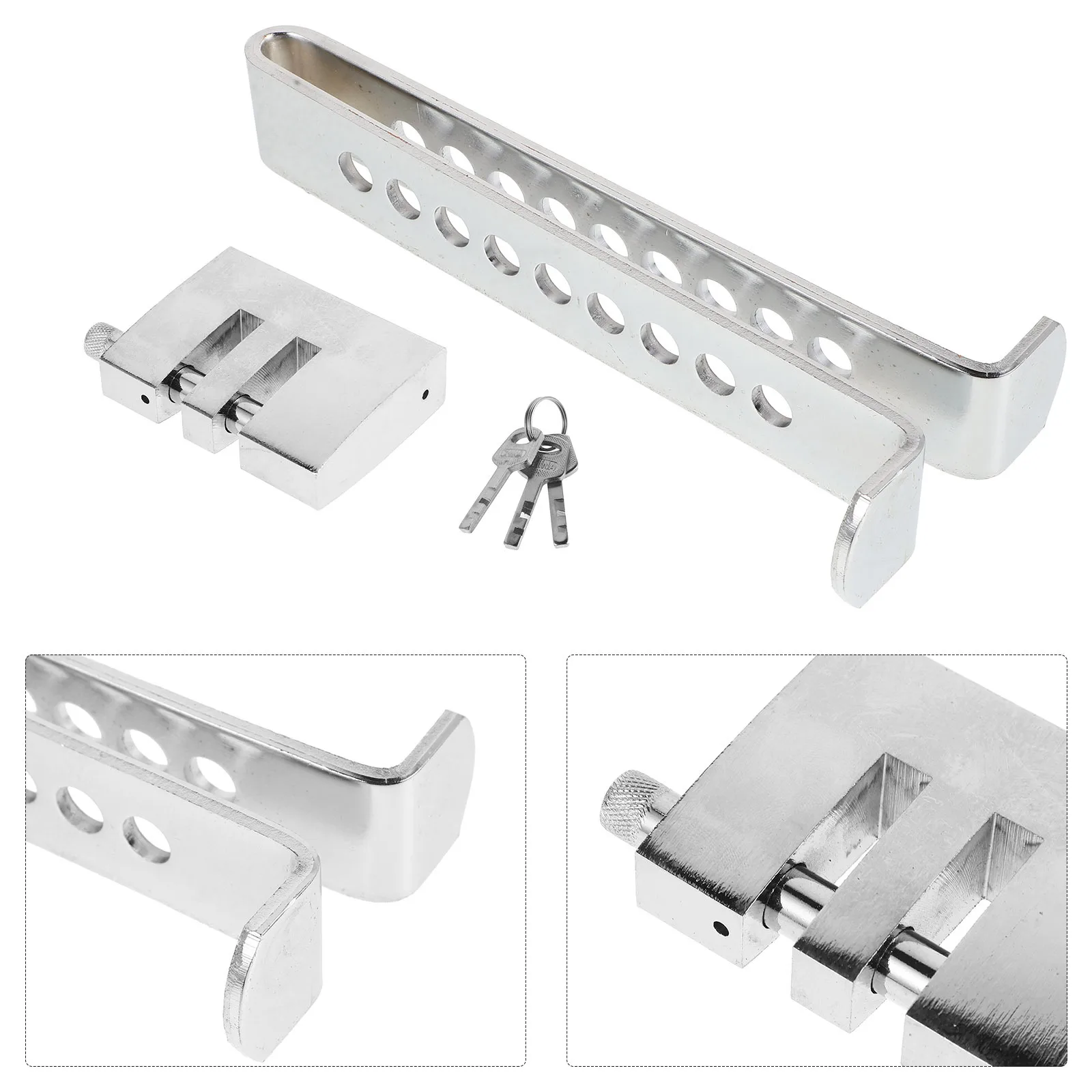 Retractable U-Shaped Anti-Theft Clutch Lock for Steering Wheel and Pedals Adjustable Car Security Device Brake Throttle
Retractable U-Shaped Anti-Theft Clutch Lock for Steering Wheel and Pedals Adjustable Car Security Device Brake Throttle