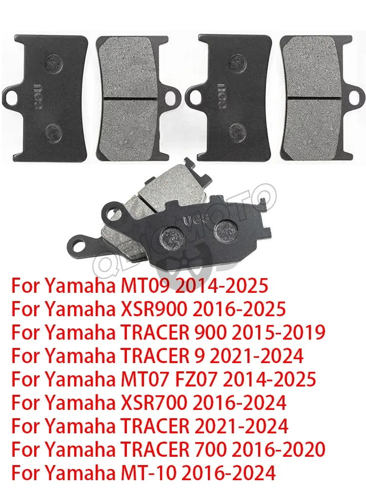 MT 09 2025 Motorcycle Front Rear Brake Pad For Yamaha MT09 XSR900 TRACER 700 900 9 MT07 FZ07 XSR700 MT10 MT-09 XSR 700 900
MT 09 2025 Motorcycle Front Rear Brake Pad For Yamaha MT09 XSR900 TRACER 700 900 9 MT07 FZ07 XSR700 MT10 MT-09 XSR 700 900