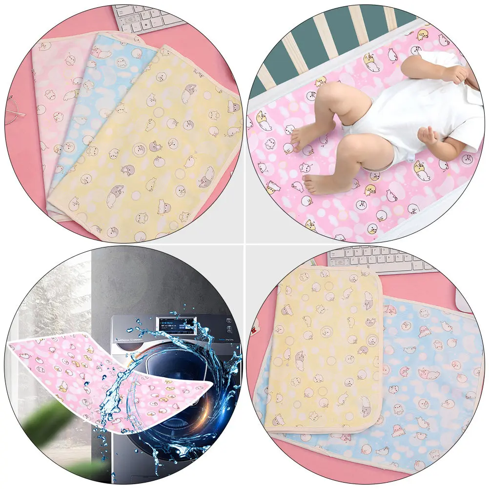 1Set Waterproof Baby Bed Pads Soft Comfortable Baby Wetting Pads for Cribs Mattress Protector Bassinet Changing Travel Portable
1Set Waterproof Baby Bed Pads Soft Comfortable Baby Wetting Pads for Cribs Mattress Protector Bassinet Changing Travel Portable