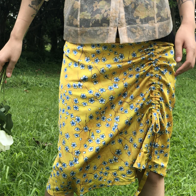 Silk Printed f Skirt Women's Premium Faion Summer Season 209 Silk Material Jane JT True Silk f-length Skirt
Silk Printed f Skirt Women's Premium Faion Summer Season 209 Silk Material Jane JT True Silk f-length Skirt