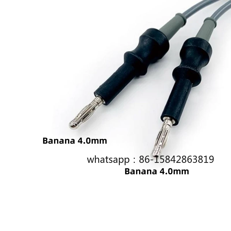 Monopolar HF Cable ESU High Frequency Cord Laparoscope/ Endoscope 4.0mm Compatible for Erbe, Martin, lntegra, Petas
Monopolar HF Cable ESU High Frequency Cord Laparoscope/ Endoscope 4.0mm Compatible for Erbe, Martin, lntegra, Petas