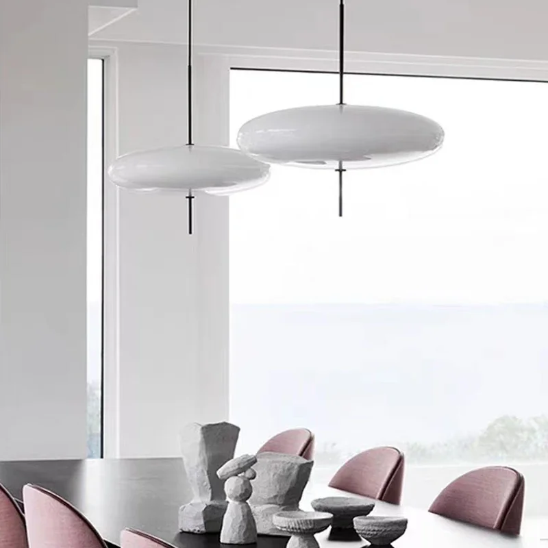 Modern LED Flying Saucer Pendant Lights Minimalist Black White Hanging Lamps Restaurant Bar Home Lamp Italy Suspension Luminaire
Modern LED Flying Saucer Pendant Lights Minimalist Black White Hanging Lamps Restaurant Bar Home Lamp Italy Suspension Luminaire