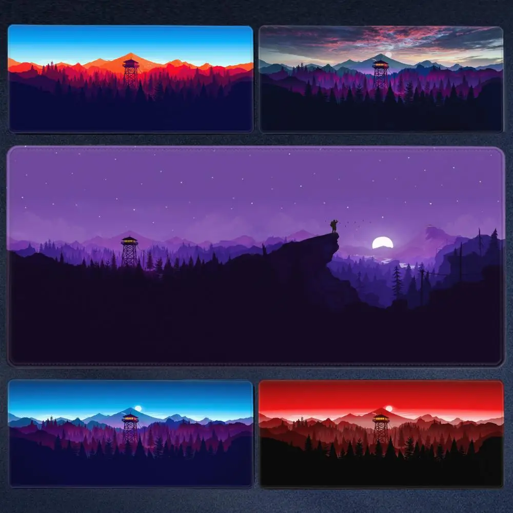 Deep forest firewatch Laptop Gamer Mousepad Gaming Mouse Pad Large rug Locking Edge Keyboard 70x30cm Desk Mat for CSGO LOL DOTA
Deep forest firewatch Laptop Gamer Mousepad Gaming Mouse Pad Large rug Locking Edge Keyboard 70x30cm Desk Mat for CSGO LOL DOTA