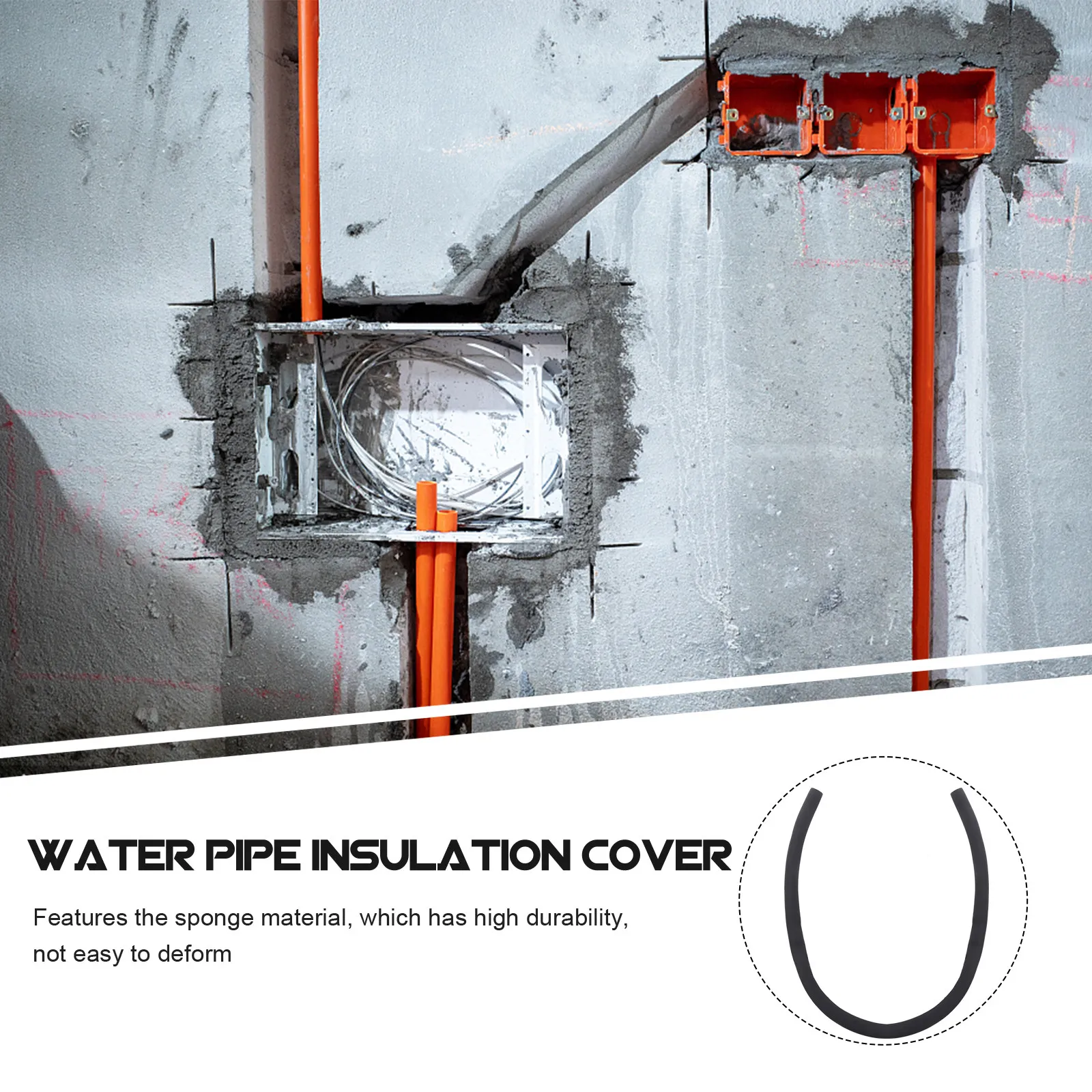 2 шт. теплоизоляционных губчатых чехлов для труб, высокоплотные, водонепроницаемые, для кондиционеров, солнечных систем, наружных шлангов
2 шт. теплоизоляционных губчатых чехлов для труб, высокоплотные, водонепроницаемые, для кондиционеров, солнечных систем, наружных шлангов