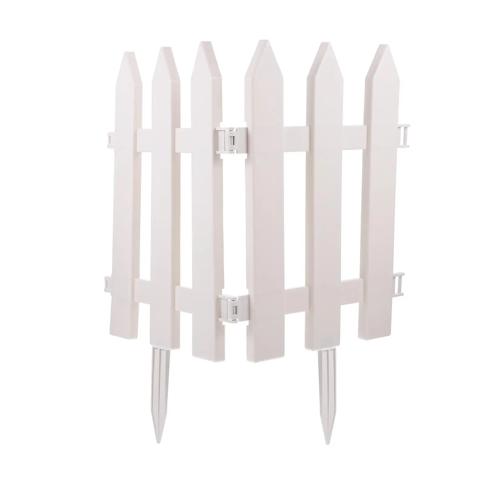 White Fence Pcs Plastic Garden Plastic Edgings Guardrail 30cmx40cm Spike Style Garden Edging Flower Bed Lawn Decor Supplies
White Fence Pcs Plastic Garden Plastic Edgings Guardrail 30cmx40cm Spike Style Garden Edging Flower Bed Lawn Decor Supplies