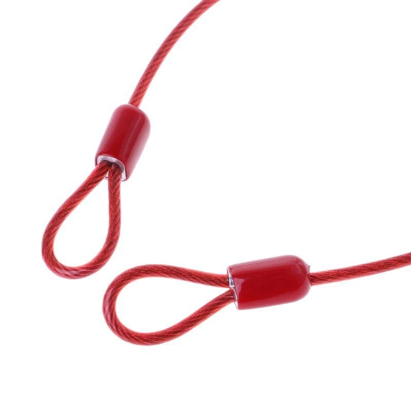 Outdoor Travel Safety Cable Wire Rope Security Cable with Round End Road Bike Lock Rope Easy to Use
Outdoor Travel Safety Cable Wire Rope Security Cable with Round End Road Bike Lock Rope Easy to Use