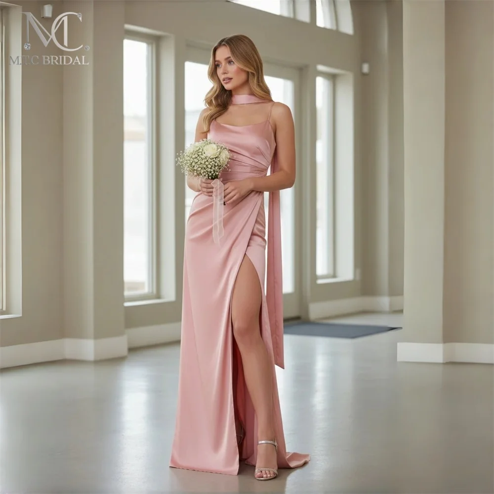 Lovely Blush Pink Mermaid Long Bridesmaid Dresses Spaghetti Straps Floor Length Maids Of Honor Wedding Party Gowns Wholesale
Lovely Blush Pink Mermaid Long Bridesmaid Dresses Spaghetti Straps Floor Length Maids Of Honor Wedding Party Gowns Wholesale