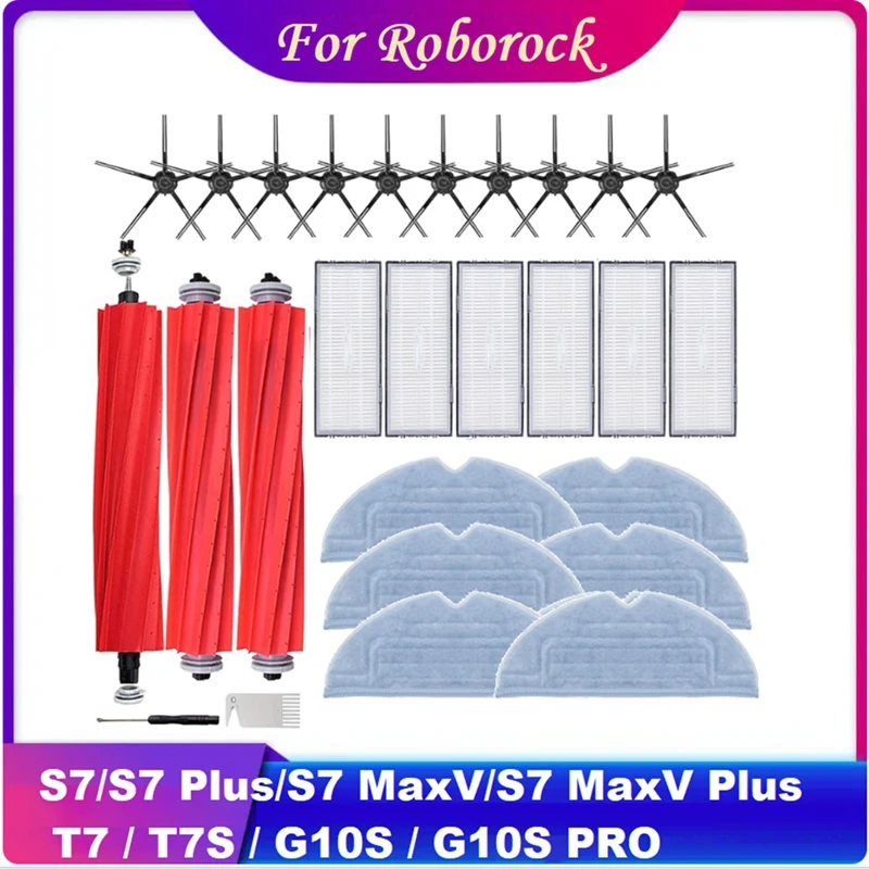 27 шт. детали для робота-пылесоса Xiaomi Roborock S7/S7 Plus/S7 Maxv/S7 Maxv Plus/T7/T7S/G10S/G10S PRO
27 шт. детали для робота-пылесоса Xiaomi Roborock S7/S7 Plus/S7 Maxv/S7 Maxv Plus/T7/T7S/G10S/G10S PRO