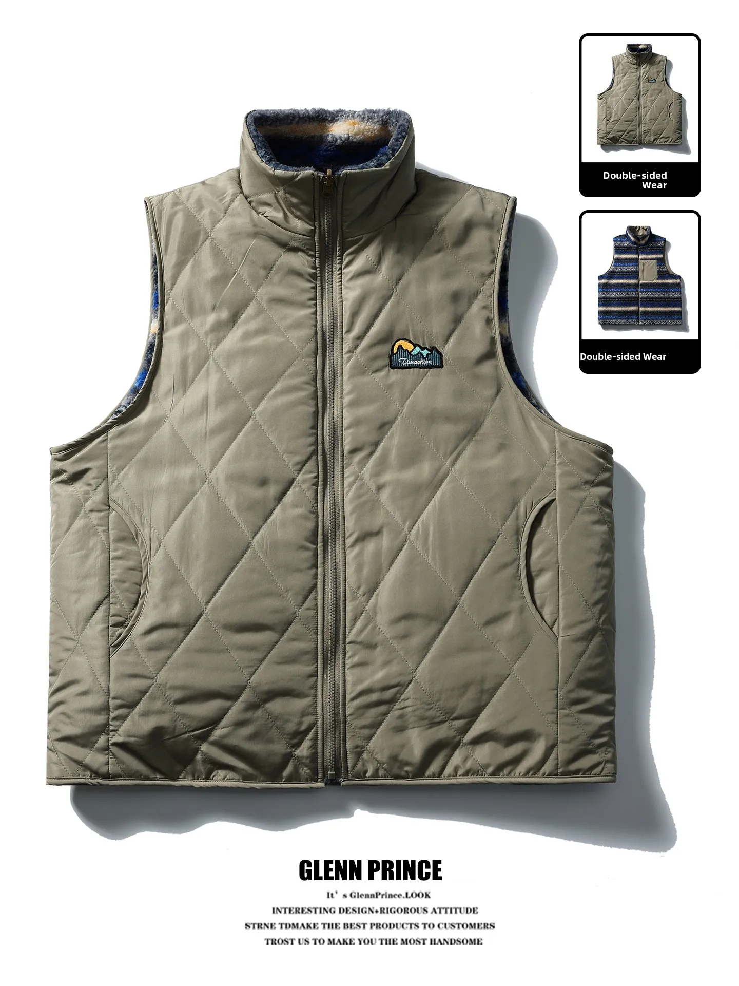 GPstudio Japanese Sle Diamond Pattern Double-Sided Wear Cotton Jaet Lamb Fur Thiened Men's Autumn Winter Warm Workwear ...
GPstudio Japanese Sle Diamond Pattern Double-Sided Wear Cotton Jaet Lamb Fur Thiened Men's Autumn Winter Warm Workwear ...