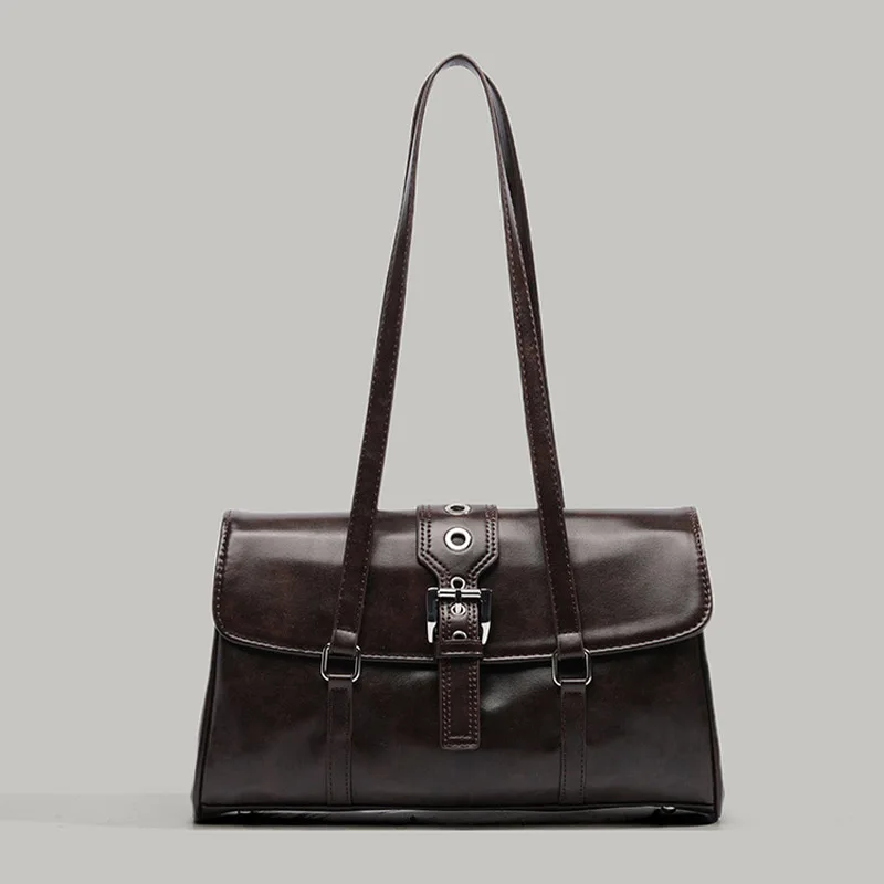 2025 new women's fashion Korean style PU leather motorcycle bag commuting retro large capacity designer luxury bag handbag
2025 new women's fashion Korean style PU leather motorcycle bag commuting retro large capacity designer luxury bag handbag
