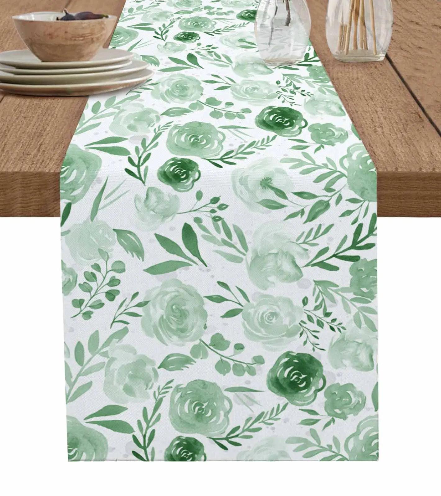 Flowers And Plants Modern Linen Cotton Table Cloth Decoration For Home Wedding Christmas Party
Flowers And Plants Modern Linen Cotton Table Cloth Decoration For Home Wedding Christmas Party