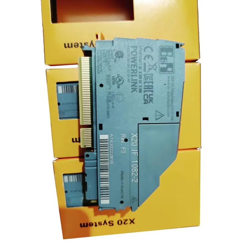 B&R Automation Interface Module X20 System PLC X20IF1082 Real-time Ethernet Communication Module X20IF1082-2
B&R Automation Interface Module X20 System PLC X20IF1082 Real-time Ethernet Communication Module X20IF1082-2
