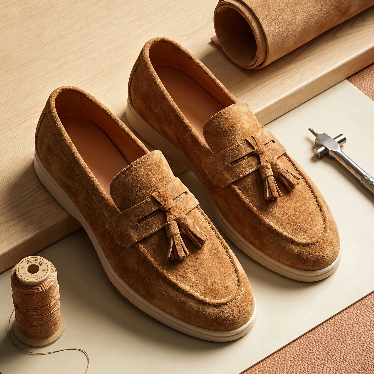 Men's Premium British Genuine Leather Loafers Slip-On Casual Driving Shoes Old Money Style Versatile Comfortable Dress Shoes
Men's Premium British Genuine Leather Loafers Slip-On Casual Driving Shoes Old Money Style Versatile Comfortable Dress Shoes