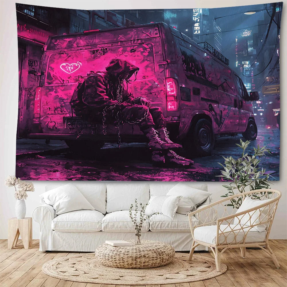 Fashionable and handsome anime character background decoration tapestry, cool anime character tapestry home decoration
Fashionable and handsome anime character background decoration tapestry, cool anime character tapestry home decoration