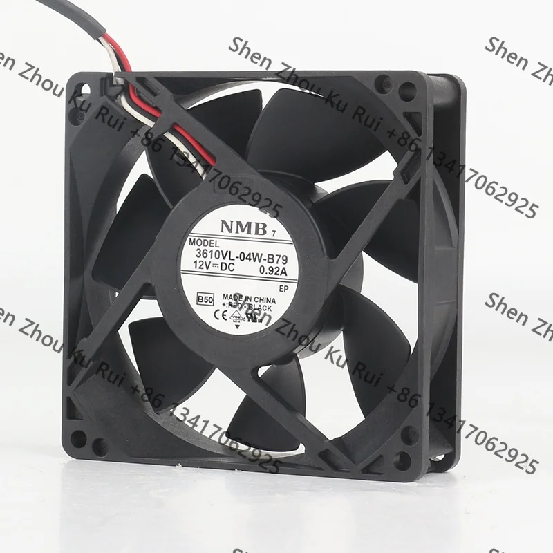 Original NMB 3610VL-04W-B79 12V 0.92A 9025 frequency converter ball bearing three-wire high airflow case cooling fan
Original NMB 3610VL-04W-B79 12V 0.92A 9025 frequency converter ball bearing three-wire high airflow case cooling fan