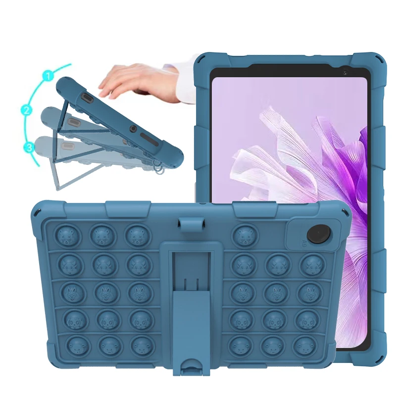 For Samsung Galaxy Tab A9 8.7" Tablet Case Soft Bubble Silicone Kids Stand Cover With Shoulder Strap For S8 11inch A7 Lite 8.7"
For Samsung Galaxy Tab A9 8.7" Tablet Case Soft Bubble Silicone Kids Stand Cover With Shoulder Strap For S8 11inch A7 Lite 8.7"
