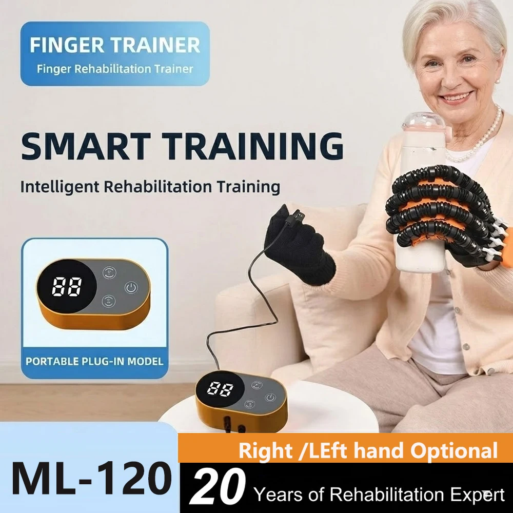 Rehabilitation Robot Glove for Stroke Recovery Hand Function Training Pneumatic Mirror Therapy Finger Exerciser Elderly Home Use
Rehabilitation Robot Glove for Stroke Recovery Hand Function Training Pneumatic Mirror Therapy Finger Exerciser Elderly Home Use
