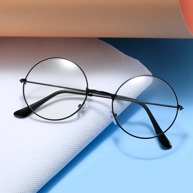 Retro Round Frame Glasses Korean Version Men Women's Round Flat Glasses Retro Metal Round Frame Rim Mens Ladies Eyeglass
Retro Round Frame Glasses Korean Version Men Women's Round Flat Glasses Retro Metal Round Frame Rim Mens Ladies Eyeglass