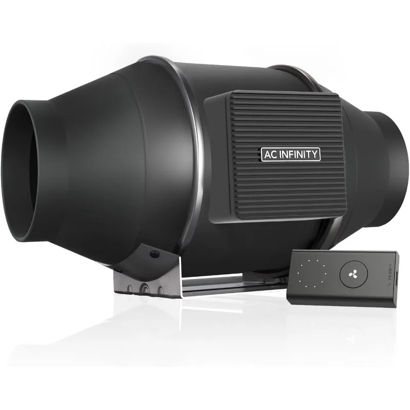 AC Infinity CLOUDLINE PRO S4,Quiet 4” Inline Duct Fan with Speed Controller–EC Motor Ventilation Exhaust Fan for Heating Cooling
AC Infinity CLOUDLINE PRO S4,Quiet 4” Inline Duct Fan with Speed Controller–EC Motor Ventilation Exhaust Fan for Heating Cooling