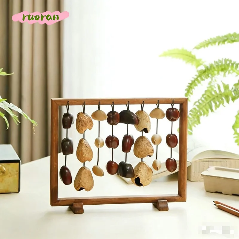 Natural Nut Shell Rattle Bells Fruit Chime Handbell Sound Bundle Stand Healing Decor Wind Chime with Stand
Natural Nut Shell Rattle Bells Fruit Chime Handbell Sound Bundle Stand Healing Decor Wind Chime with Stand