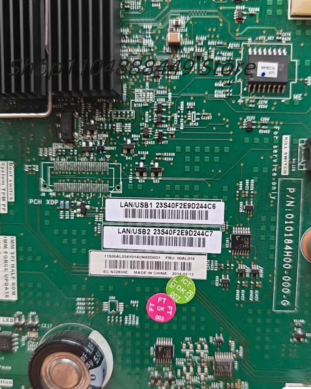 X3500M4 Серверная материнская плата 94Y7332 00W2046 90Y5959 00AL016 00Y8285
X3500M4 Серверная материнская плата 94Y7332 00W2046 90Y5959 00AL016 00Y8285