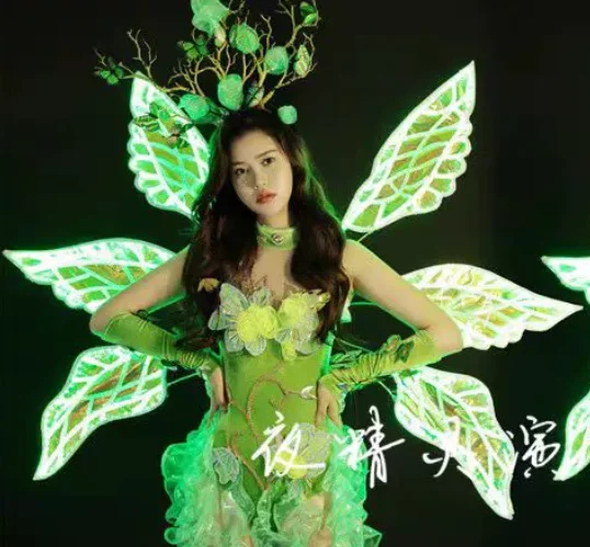 Ночной клуб, бар, зеленая фея, светодиодное крыло с подсветкой, набор щитов для женщин, DS, сексуальная танцевальная команда, вечерние, модный показ, коммерческое выступление
Ночной клуб, бар, зеленая фея, светодиодное крыло с подсветкой, набор щитов для женщин, DS, сексуальная танцевальная команда, вечерние, модный показ, коммерческое выступление