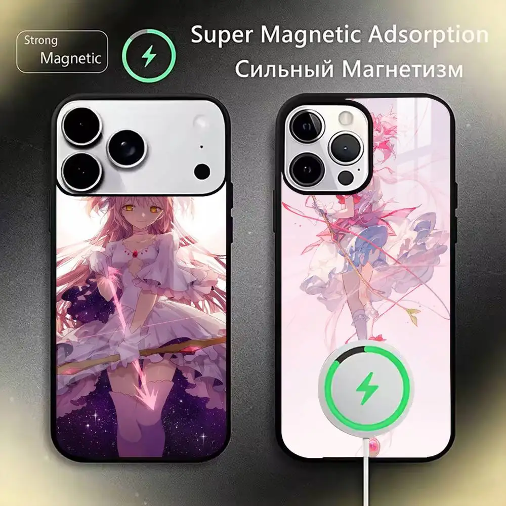 Puella Magi Madoka Magica Phone Case For iPhone17,16,15,14,13,12,11 Plus,Pro Magnetic For Magsafe Wireless Charging
Puella Magi Madoka Magica Phone Case For iPhone17,16,15,14,13,12,11 Plus,Pro Magnetic For Magsafe Wireless Charging