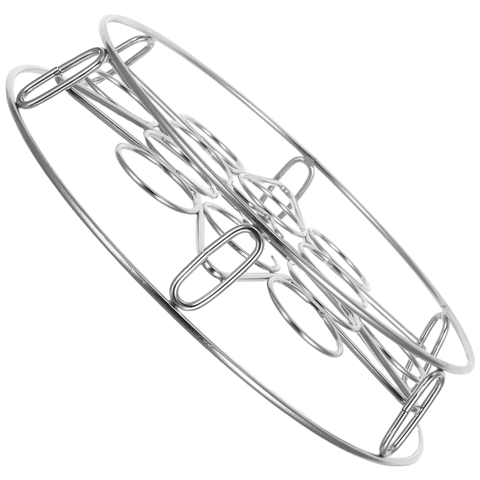 13 Holes Egg Steaming Rack Stainless Steel Round Footed Tray Stackable Kitchen Steamer Basket For Pressure Cooker Efficient
13 Holes Egg Steaming Rack Stainless Steel Round Footed Tray Stackable Kitchen Steamer Basket For Pressure Cooker Efficient