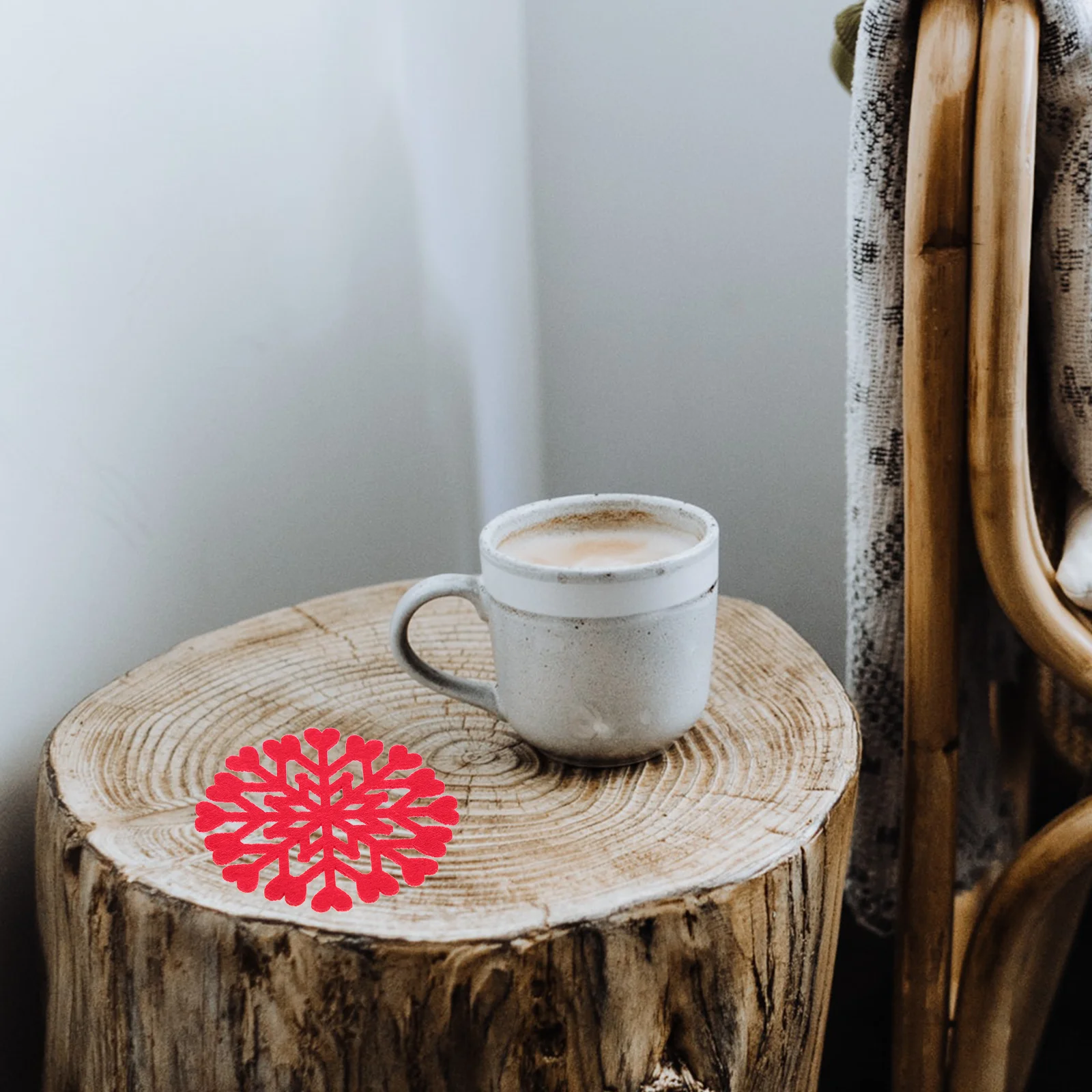 12pcs Snowflake Shaped Christmas Cup Coasters Heat Insulated Felt Mug Mats Home Party Placemats Non Skid Desktop Cup Pads
12pcs Snowflake Shaped Christmas Cup Coasters Heat Insulated Felt Mug Mats Home Party Placemats Non Skid Desktop Cup Pads