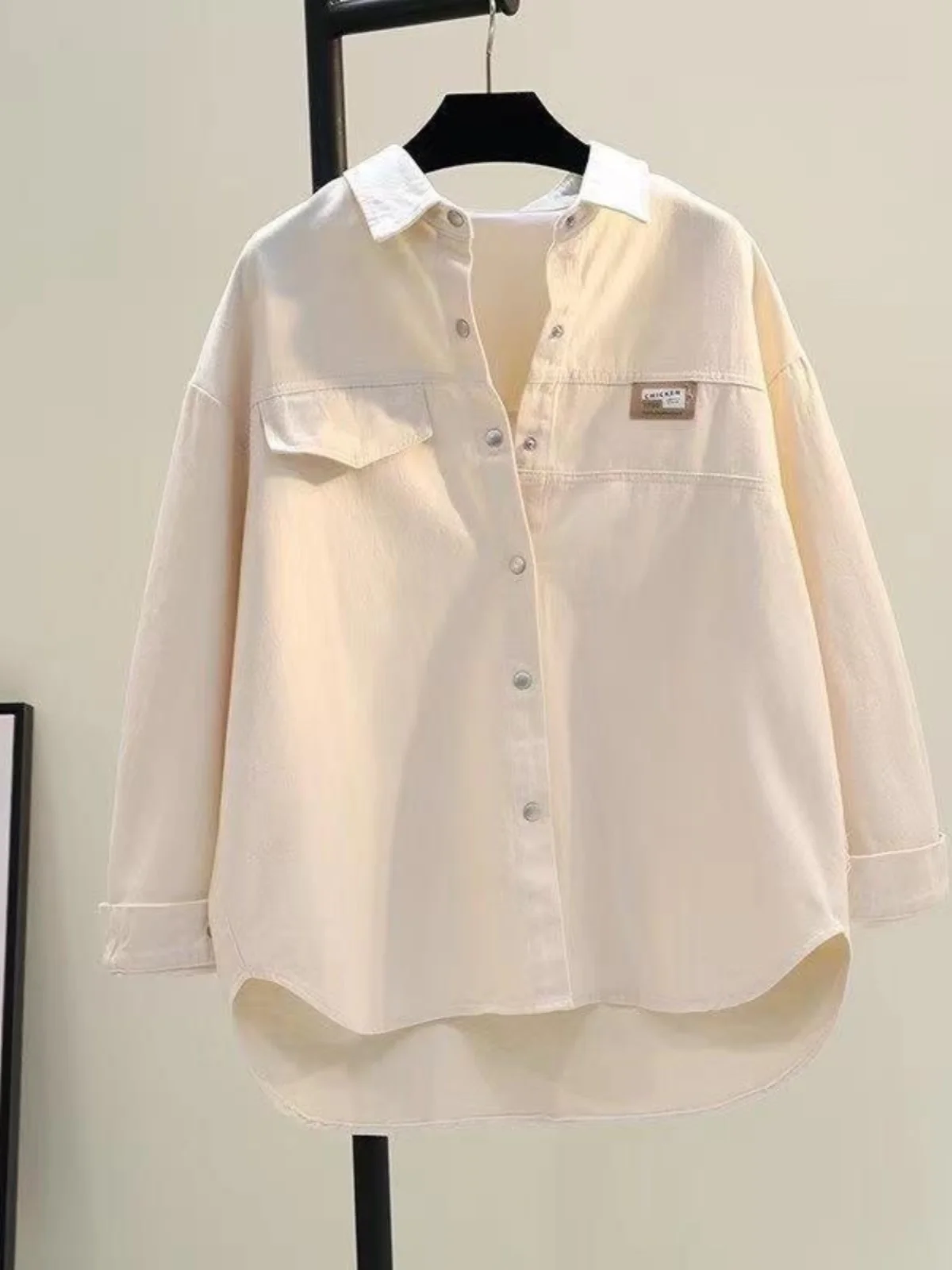 Loose Women's Shirt Summer New Style Casual Comfortable Breathable Long Sleeve Collar Open Cardigan Chinese Brand Tailors
Loose Women's Shirt Summer New Style Casual Comfortable Breathable Long Sleeve Collar Open Cardigan Chinese Brand Tailors