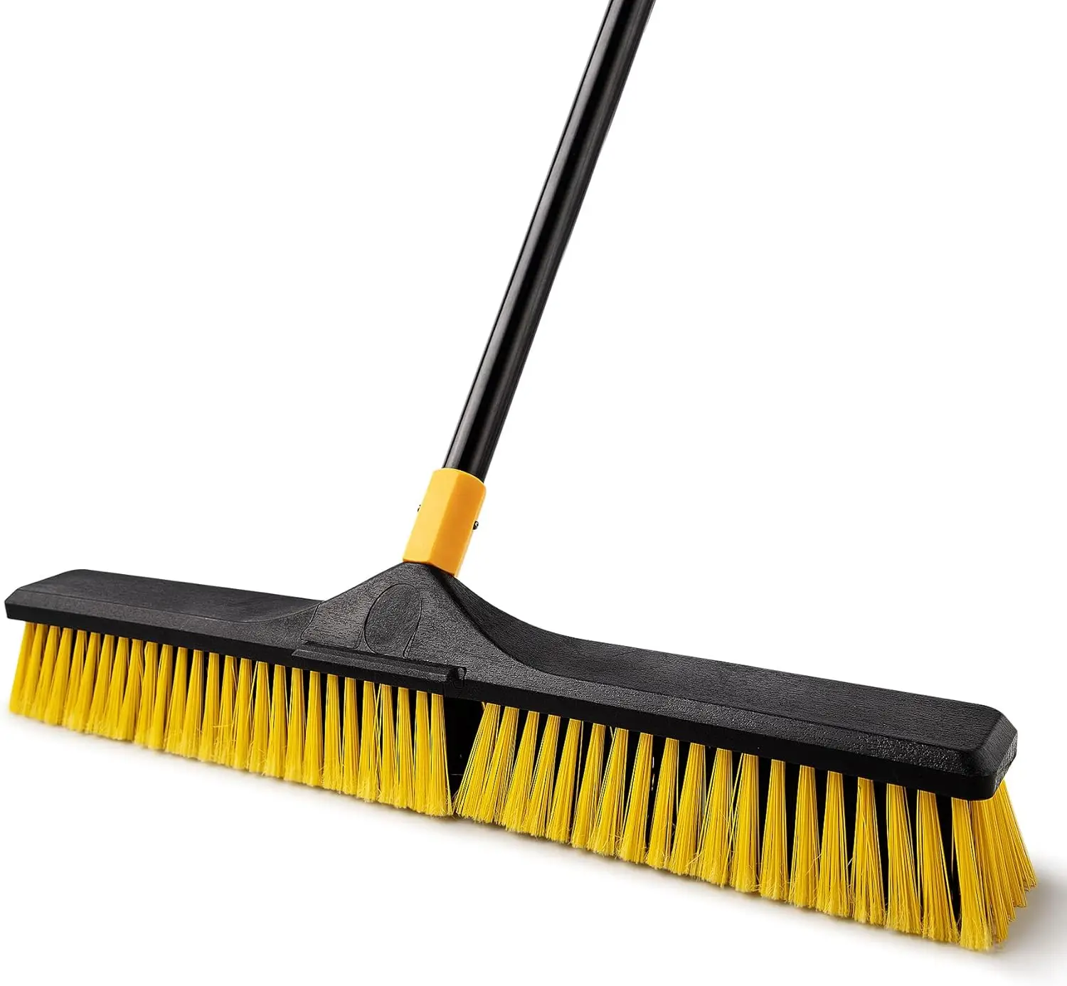24 Inch Push Broom with 65 Inch Long Handle Heavy Duty Stiff Bristles for Outdoor Indoor Floor Cleaning
24 Inch Push Broom with 65 Inch Long Handle Heavy Duty Stiff Bristles for Outdoor Indoor Floor Cleaning