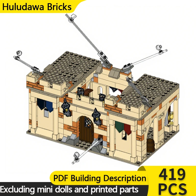 Magical Movie Model MOC Building Bricks Flight Sports Classroom Modular Technology Children Holiday Gifts Assemble Toys Suit
Magical Movie Model MOC Building Bricks Flight Sports Classroom Modular Technology Children Holiday Gifts Assemble Toys Suit