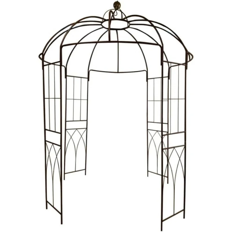 French Style Shape Heavy Duty Gazebo 9''6, Outdoor Pergola Pavilion Arch Arbor Garden Patio Lawn Backyard, Sturd
French Style Shape Heavy Duty Gazebo 9''6, Outdoor Pergola Pavilion Arch Arbor Garden Patio Lawn Backyard, Sturd