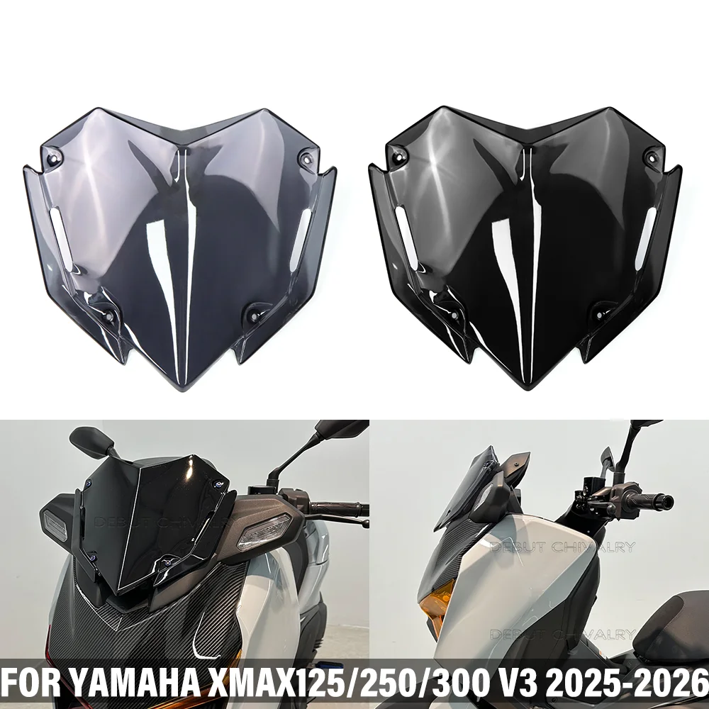 Motorcycle Windscreen Sports Screen Cover Windshield Wind Deflector Visor Viser FOR YAMAHA XMAX300 XMAX250 XMAX125 V3 2025 2026
Motorcycle Windscreen Sports Screen Cover Windshield Wind Deflector Visor Viser FOR YAMAHA XMAX300 XMAX250 XMAX125 V3 2025 2026