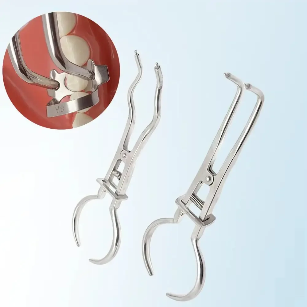 Dentistry Dam Clamp Stainless Steel Placement Plier for Dentist Clinic Rubber Dental Orthodontic Clips Pliers Tools
Dentistry Dam Clamp Stainless Steel Placement Plier for Dentist Clinic Rubber Dental Orthodontic Clips Pliers Tools