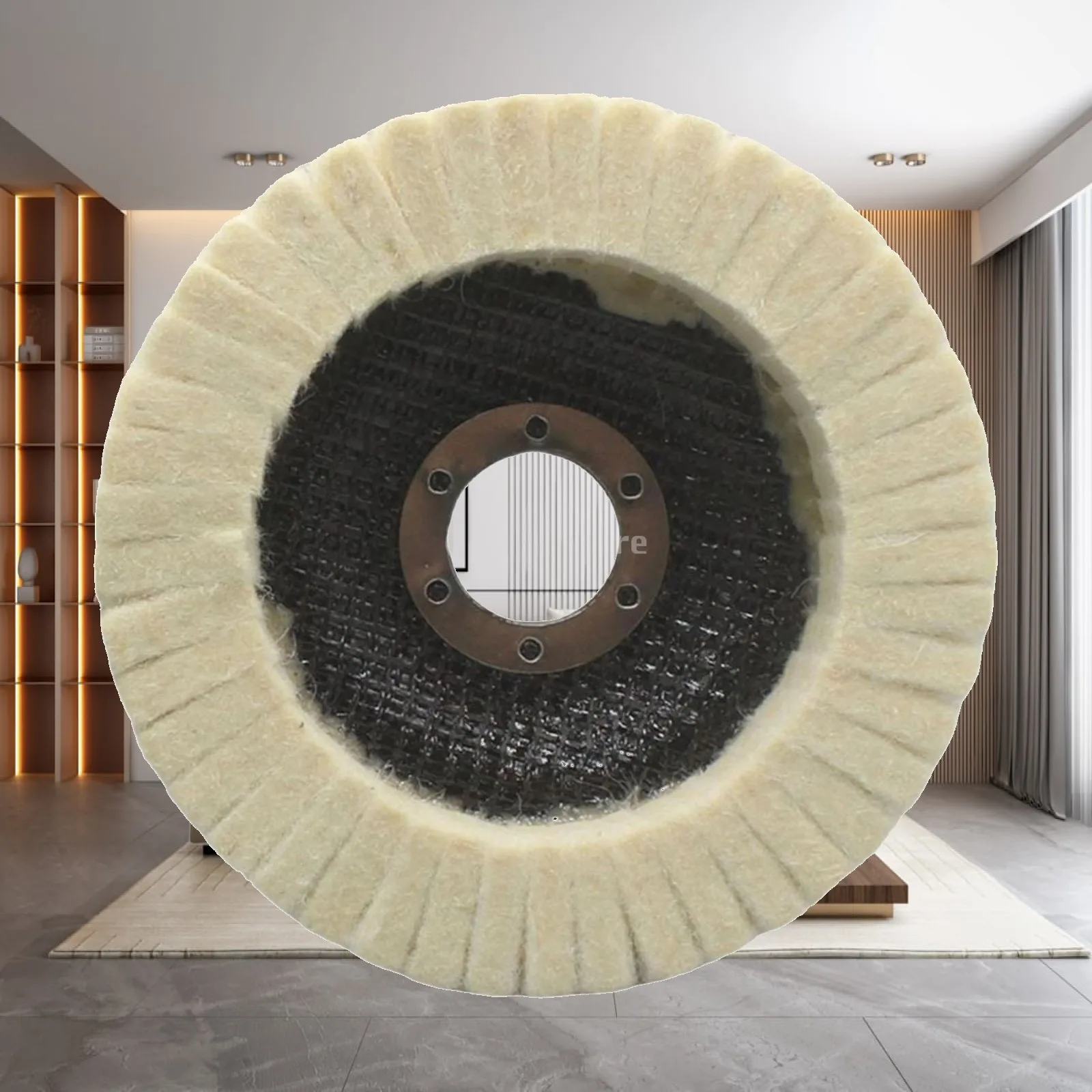 Wool Felt Flap Polishing Disc Multipurpose Polishing Pad Round Buffing Disc for Metal Jewelry Furniture Car Wax Glass Finishing
Wool Felt Flap Polishing Disc Multipurpose Polishing Pad Round Buffing Disc for Metal Jewelry Furniture Car Wax Glass Finishing