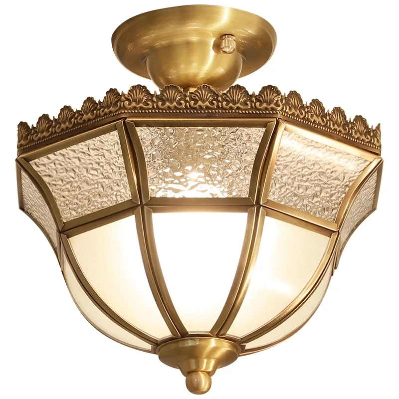 Epinl Retro Ceiling Lamp Copper Ceiling Light LED Romantic American Style Balcony Living Bedroom Room Aisle Light Home Decor
Epinl Retro Ceiling Lamp Copper Ceiling Light LED Romantic American Style Balcony Living Bedroom Room Aisle Light Home Decor