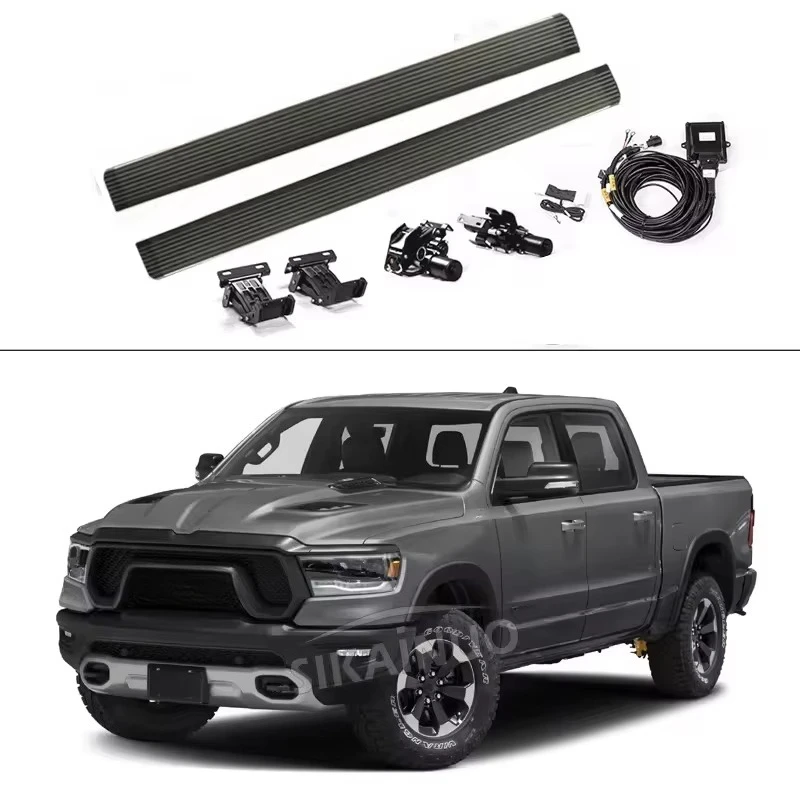 Led Electric Running Boards Deployable Side Steps Foldable Powersteps Motorized Nerf bar for Ram 1500
Led Electric Running Boards Deployable Side Steps Foldable Powersteps Motorized Nerf bar for Ram 1500