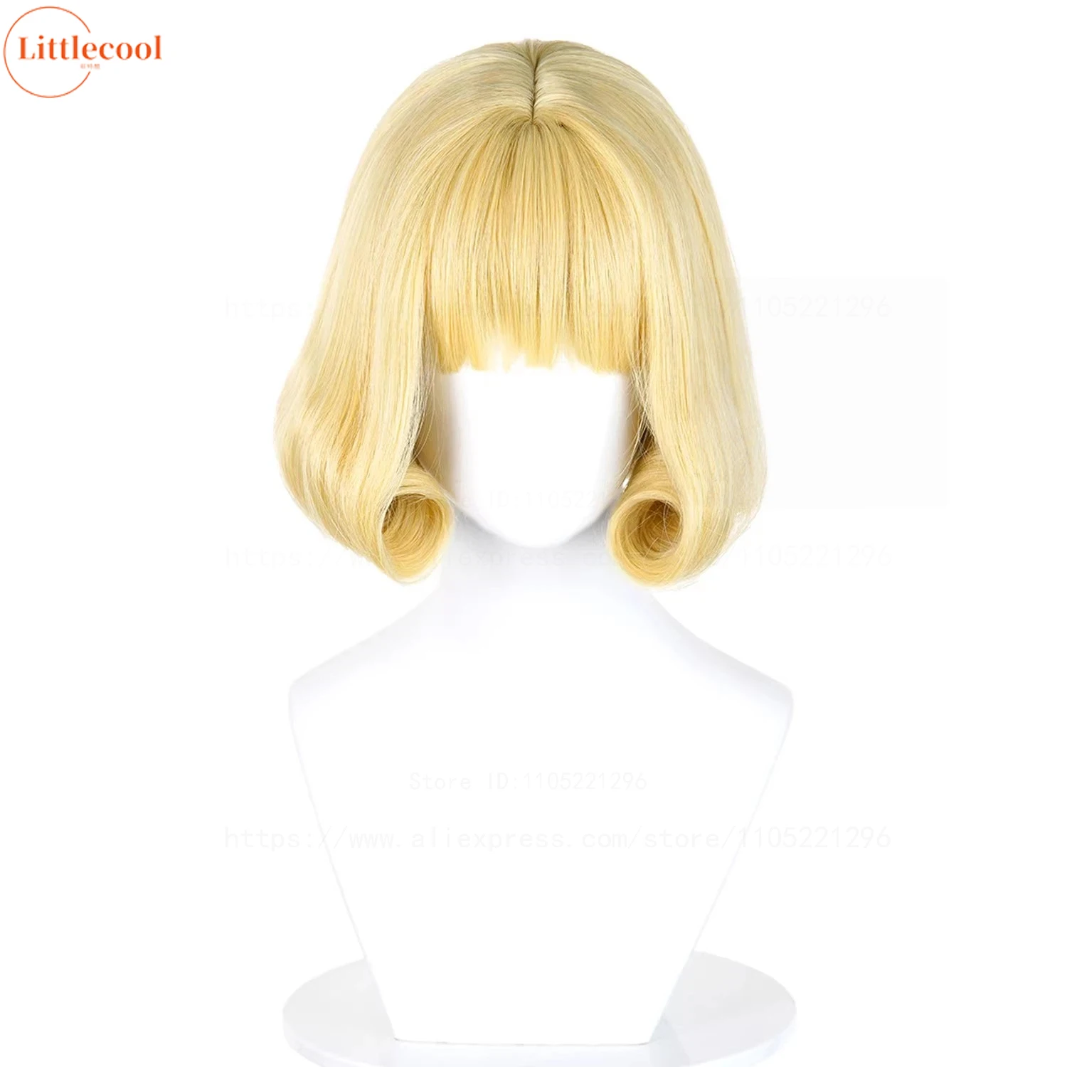 High Quality Kurusu Hana Cosplay Wig 30cm Bob Curly Blonde Heat Resistant Synthetic Hair Party Anime Wigs + Wig Cap
High Quality Kurusu Hana Cosplay Wig 30cm Bob Curly Blonde Heat Resistant Synthetic Hair Party Anime Wigs + Wig Cap