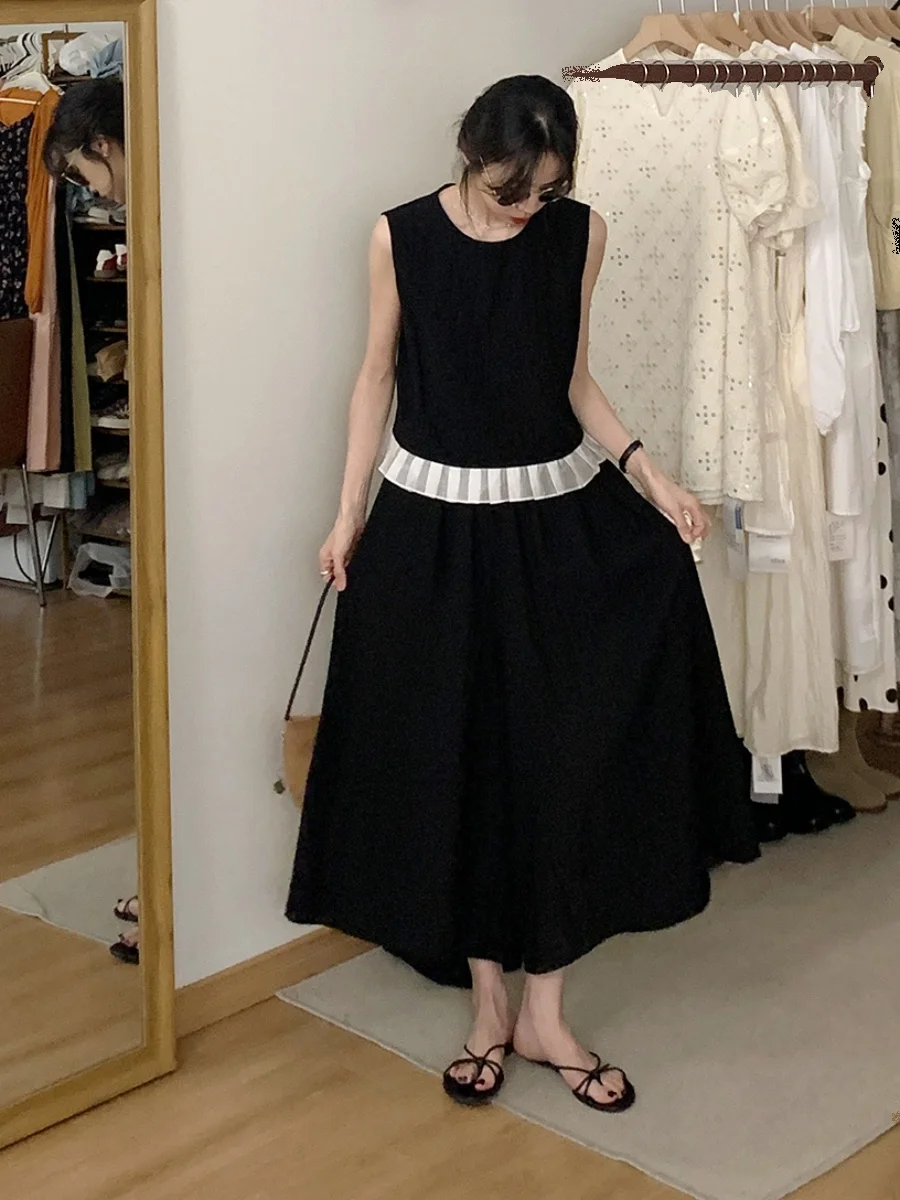 Костюм BRIVIN Bla Svel: Комплект из двух предметов с широкими брюками и высокой талией, женский, летний 2025, свободный, модный, повседневный, с круглым вырезом
Костюм BRIVIN Bla Svel: Комплект из двух предметов с широкими брюками и высокой талией, женский, летний 2025, свободный, модный, повседневный, с круглым вырезом