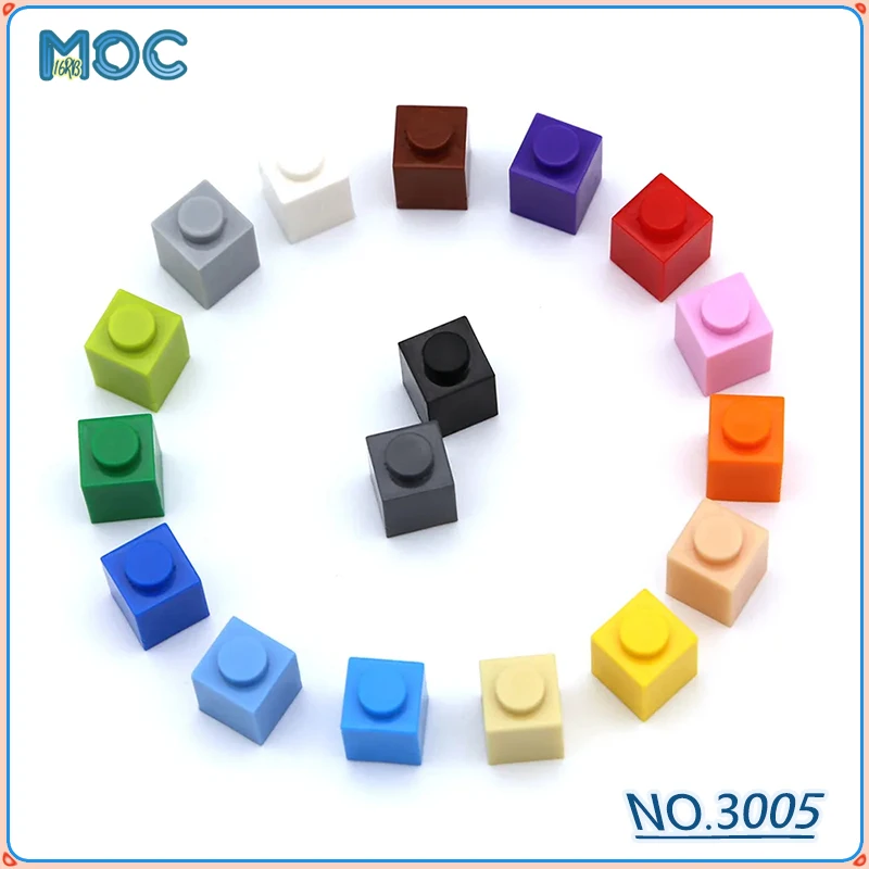 50g Around 119pcs DIY Building Blocks 3005 Thick Figures Bricks 1x1 Dots Educational Creative Compatible Plastic Xmas Toys Gifts
50g Around 119pcs DIY Building Blocks 3005 Thick Figures Bricks 1x1 Dots Educational Creative Compatible Plastic Xmas Toys Gifts