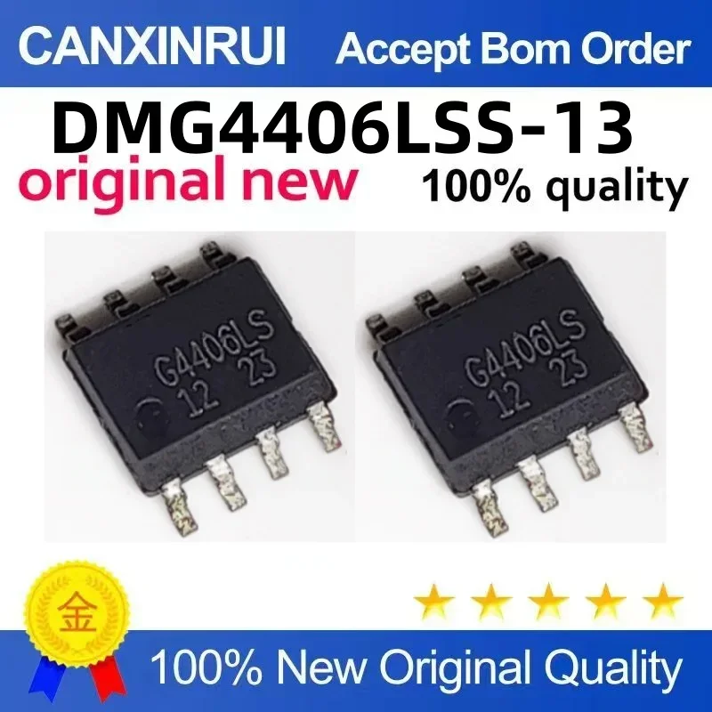 (5-100 pieces) Brand new original DMG4406LSS-13 G4406LS SOP-8
(5-100 pieces) Brand new original DMG4406LSS-13 G4406LS SOP-8