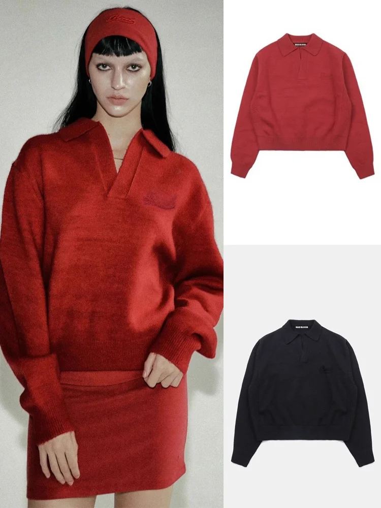 American Retro Neck Sweater Women's Loose Knitted Top Trendy Design Sense Casual Comfortable Long Sleeve Autumn Winter
American Retro Neck Sweater Women's Loose Knitted Top Trendy Design Sense Casual Comfortable Long Sleeve Autumn Winter